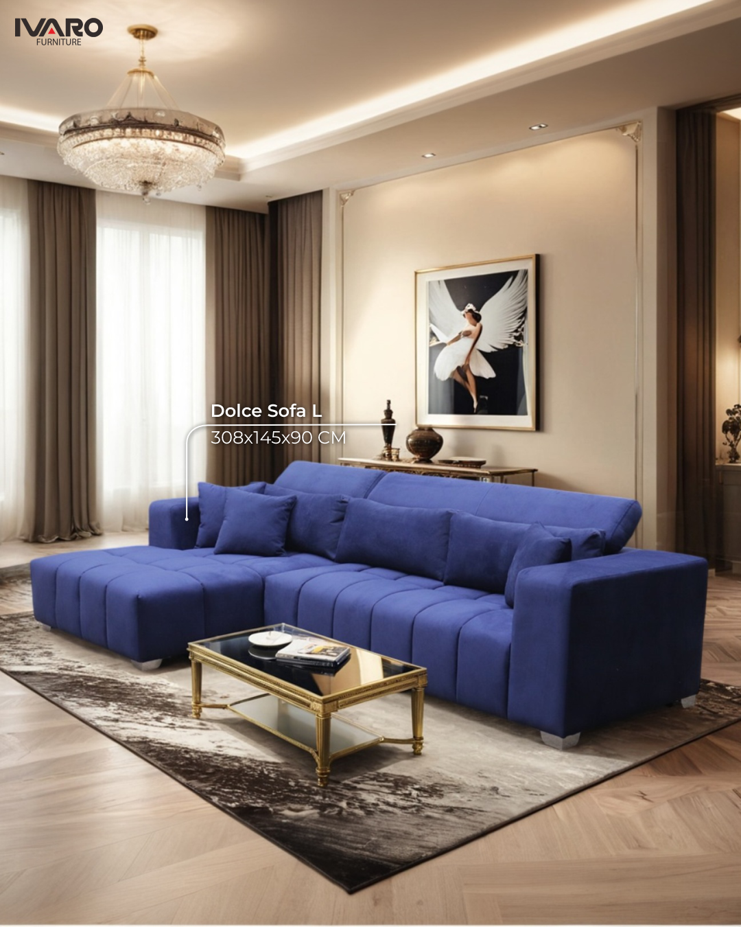 Pilihan Sofa Berbahan Velvet untuk Kesan Mewah