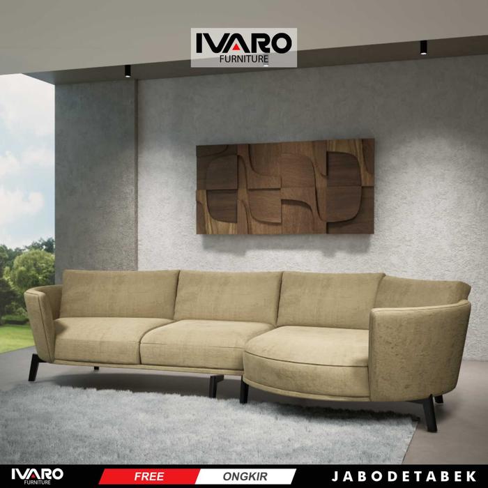Sofa L /Sofa Sudut/Sofa L Minimalis/Kursi L /Sofa Tamu GHIAN IVARO FURNITURE