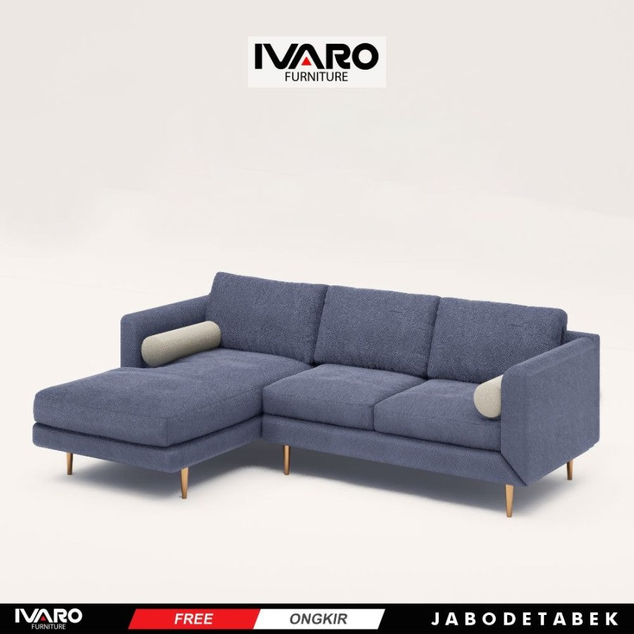 Sofa L /Sofa Sudut/Sofa L Minimalis/Kursi L /Sofa Tamu ALBERT IVARO - Sofa L - SOFA L