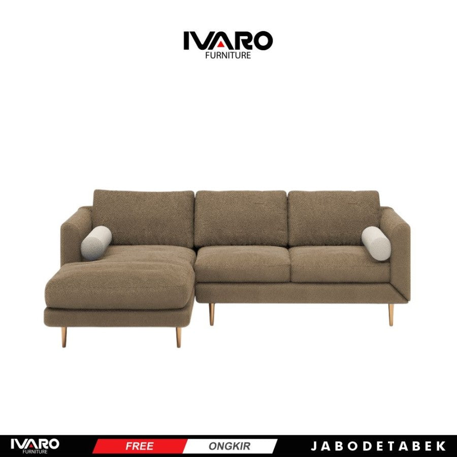 Sofa L /Sofa Sudut/Sofa L Minimalis/Kursi L /Sofa Tamu ALBERT IVARO - Sofa L - SOFA L