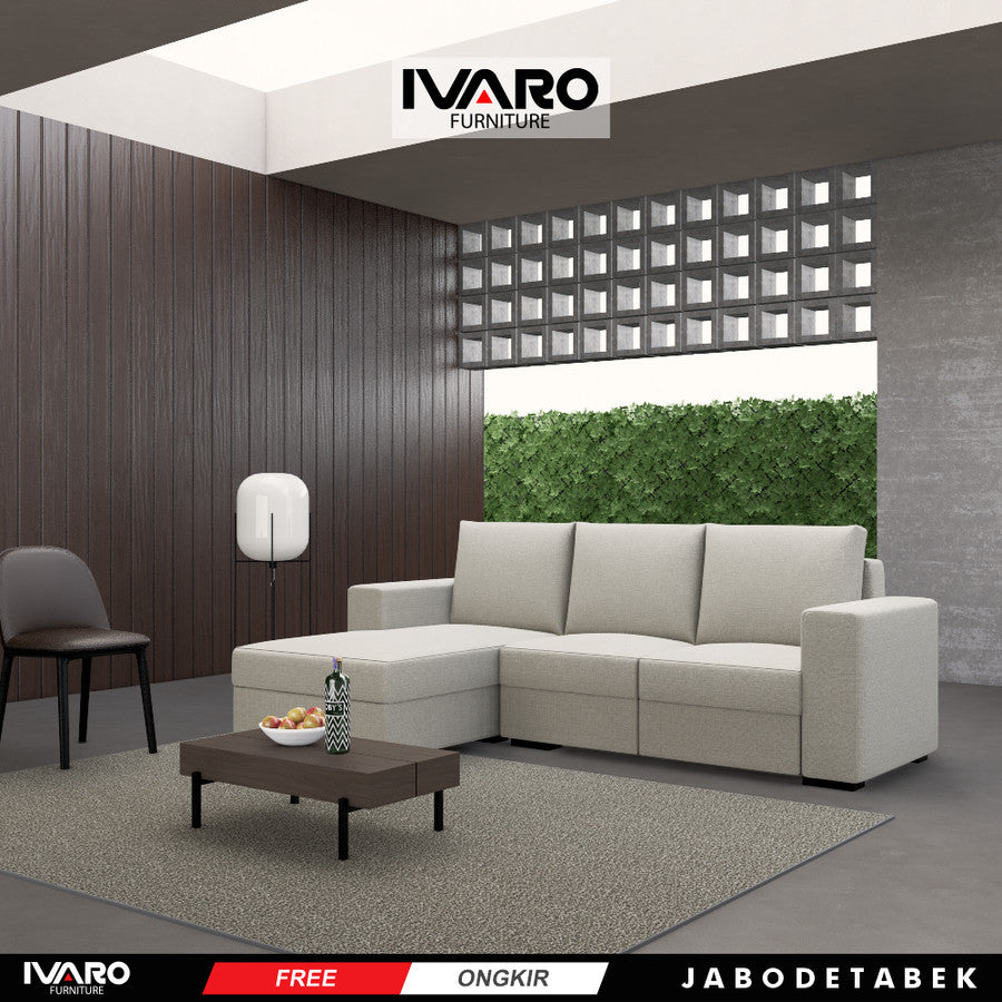 Sofa L /Sofa Sudut/Sofa L Minimalis/Kursi L /Sofa Tamu MYLES IVARO