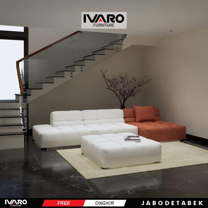 Sofa L /Sofa Sudut/Sofa L Minimalis/Kursi L /Sofa Tamu BILIANA IVARO FURNITURE