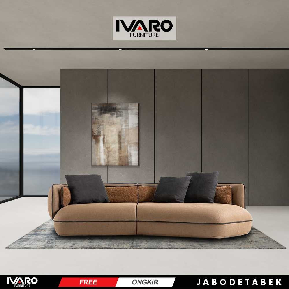 Sofa Seater / Kursi Minimalis / Sofa Ruang Tamu LUCKY IVARO