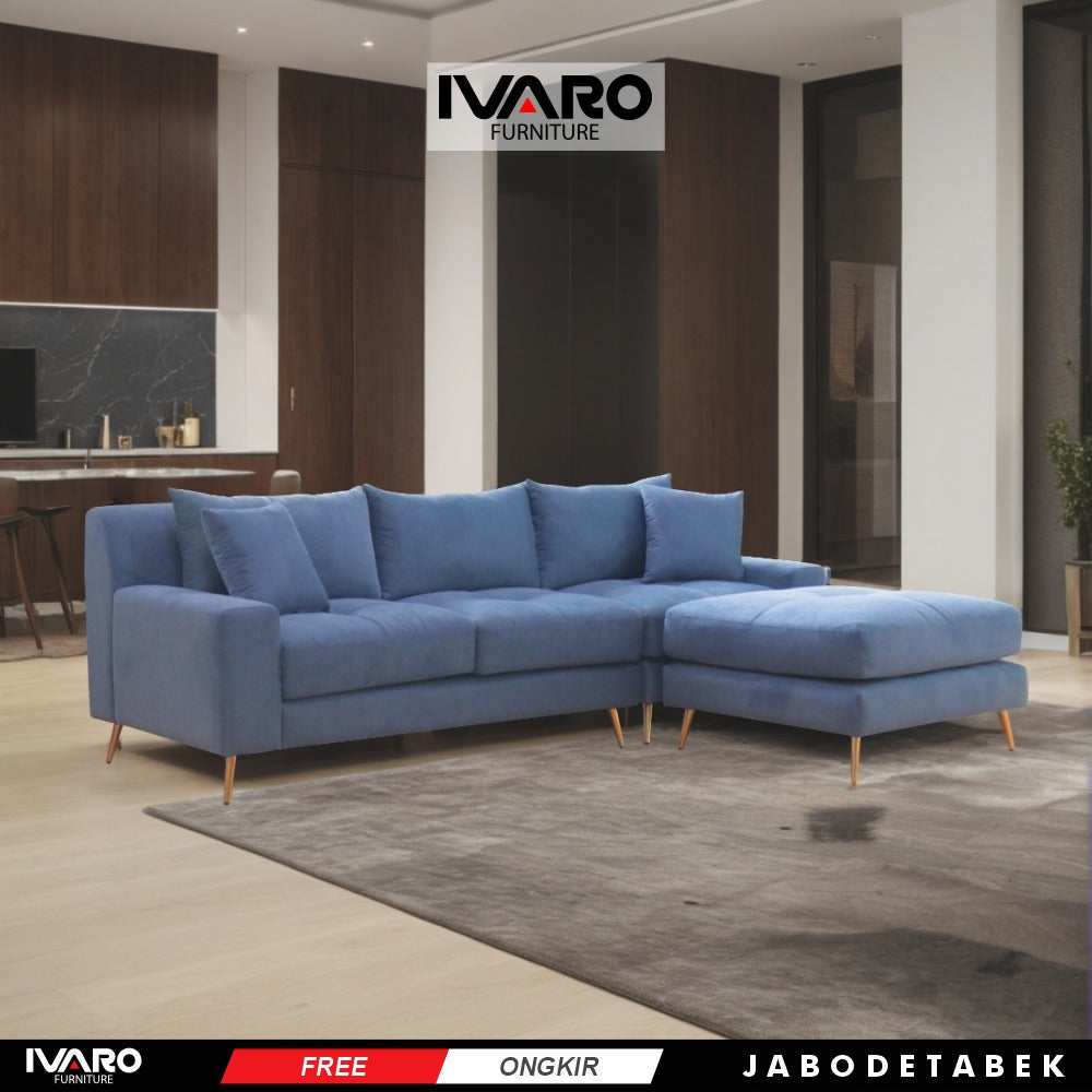 Sofa L /Sofa Sudut/Sofa L Minimalis/Kursi L /Sofa Tamu URBAN IVARO