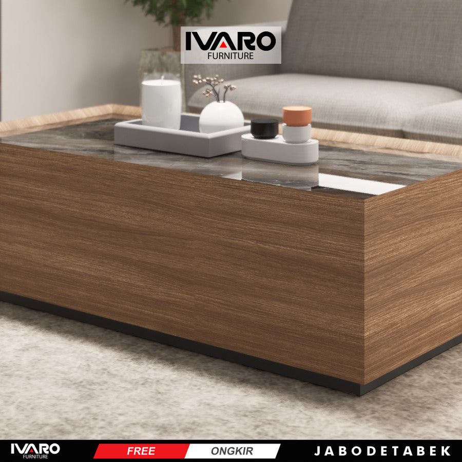 Cocktail Table / Meja Tamu/ Coffe Table/ Meja Minimalis Lumina Ivaro