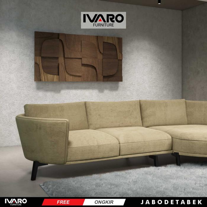 Sofa L /Sofa Sudut/Sofa L Minimalis/Kursi L /Sofa Tamu GHIAN IVARO FURNITURE