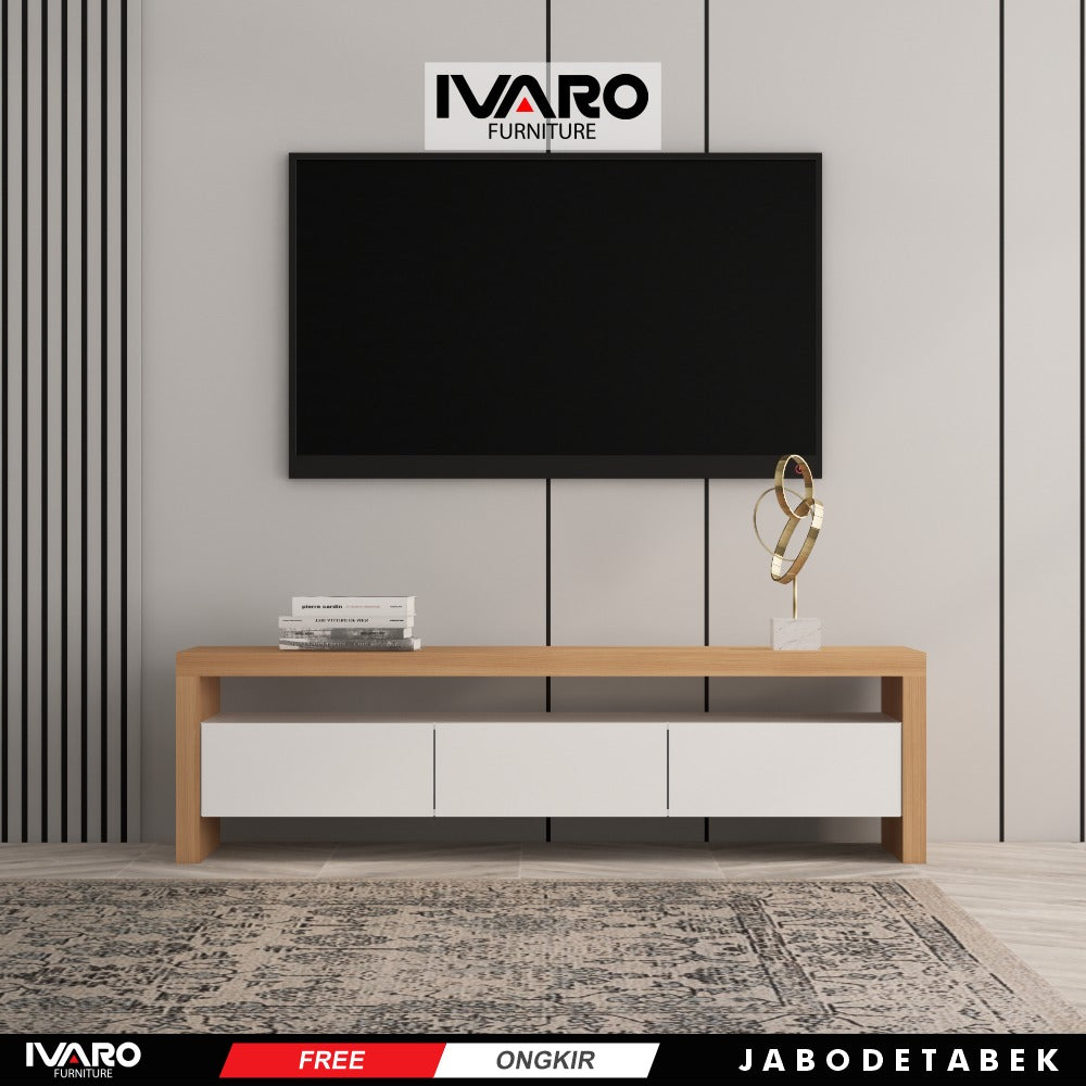 Rak Tv/Rak Penyimpanan/Rak Minimalis OVY IVARO - rak tv