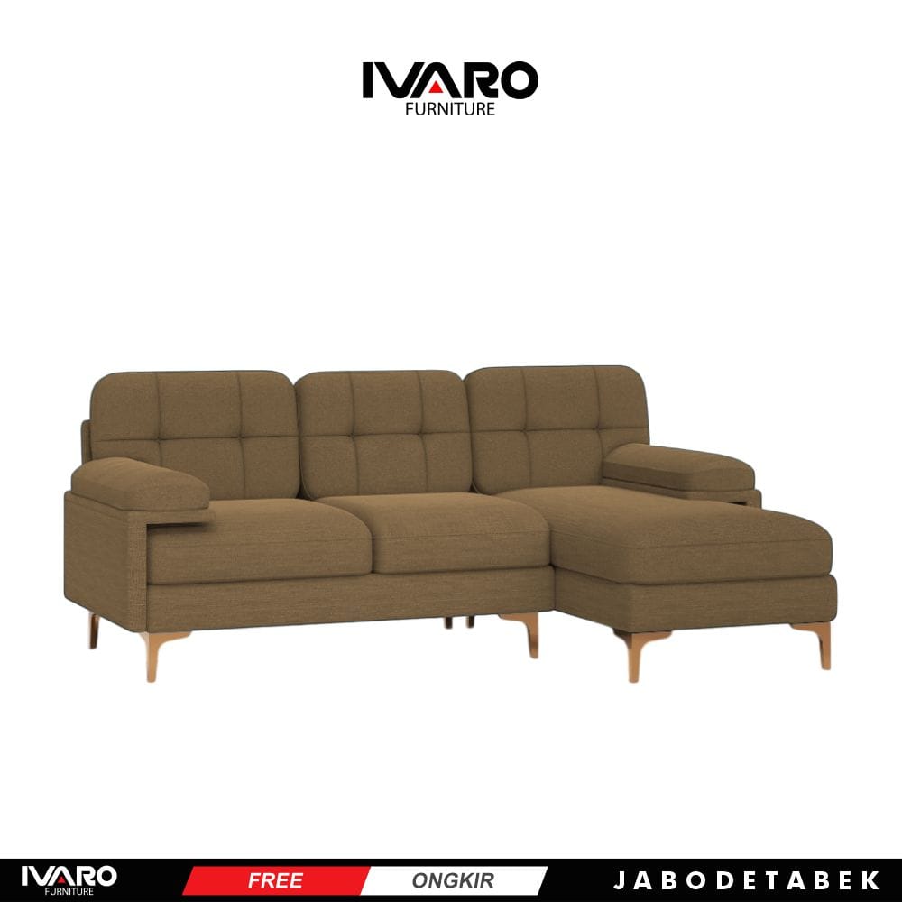 Sofa L /Sofa Sudut/Sofa L Minimalis/Kursi L /Sofa Tamu cillo IVARO