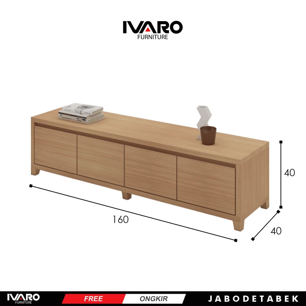 Rak Tv/Rak Penyimpanan/Rak Minimalis AZLA IVARO - rak tv