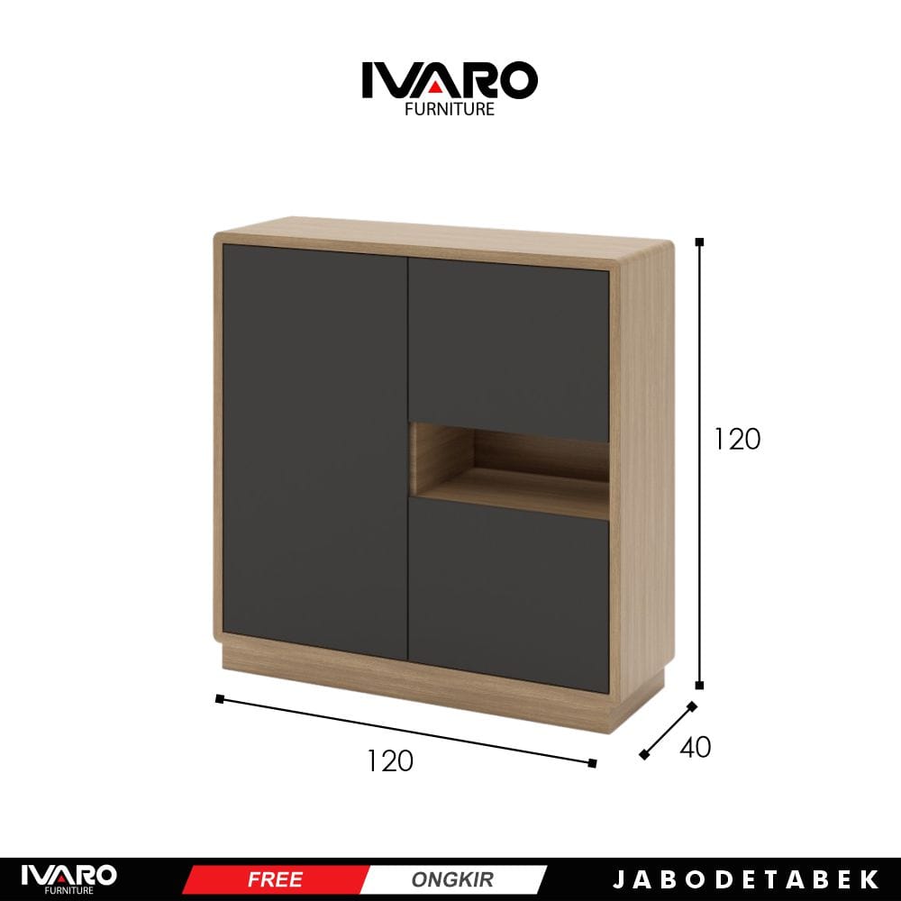 Rak Serbaguna/Laci Penyimpanan/Rak Minimalis Elisia Ivaro
