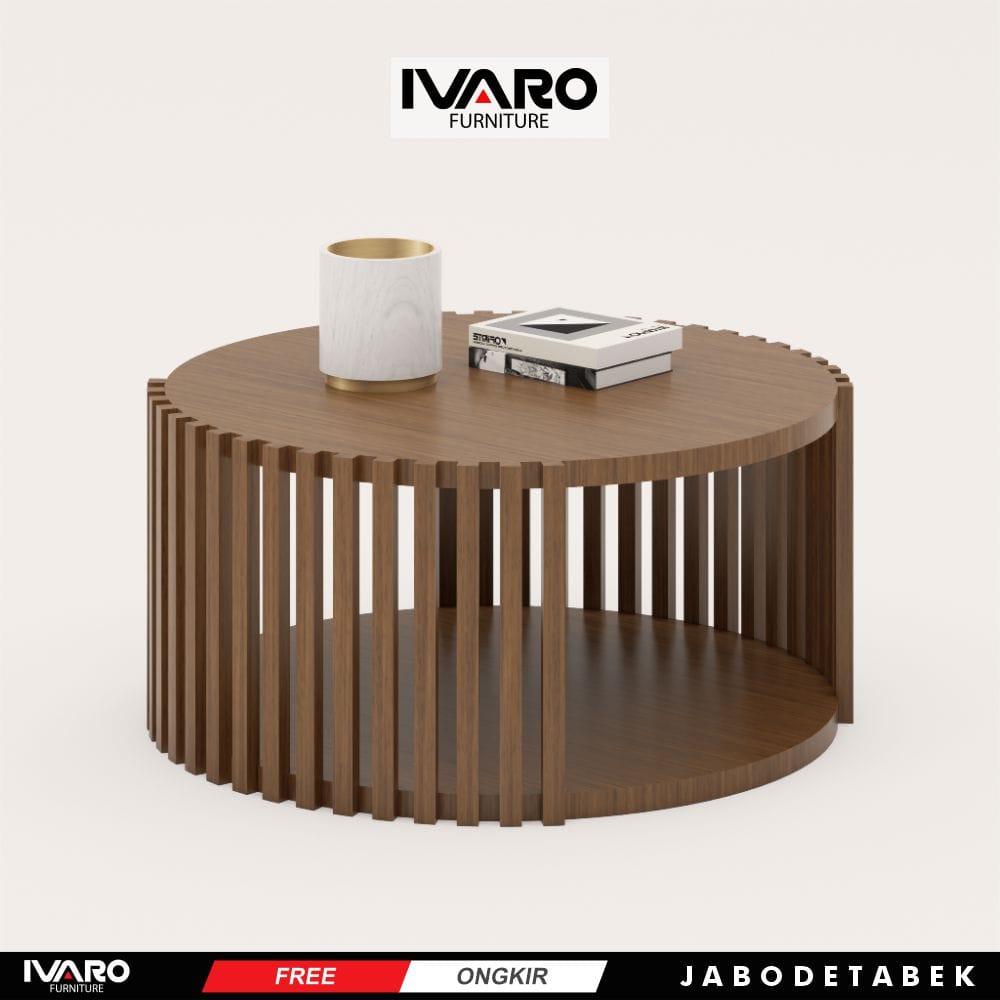 Meja Tamu/ Coffe Table/ Meja Sudut Minimalis Vemy Ivaro