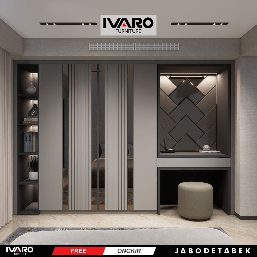 Lemari pakaian /Kabinet/Lemari Penyimpanan/Meja Rias/Lemari Kamar Madeline Ivaro