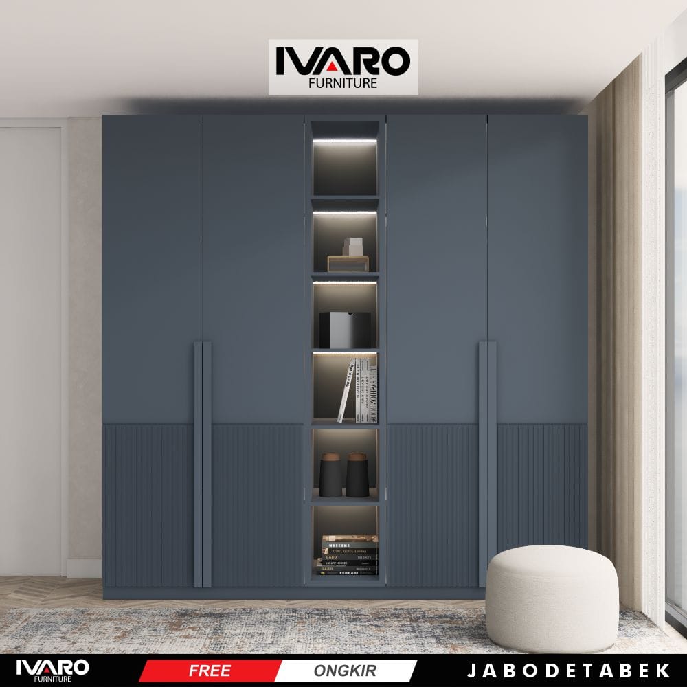 Lemari pakaian /Kabinet/Lemari Penyimpanan/Wardrobe/Lemari Kamar Nicole Ivaro