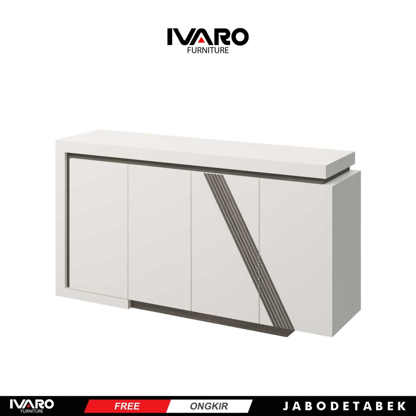 Ivaro Delta Drawer /Rak Serbaguna /Laci Penyimpanan/ Lemari Minimalis