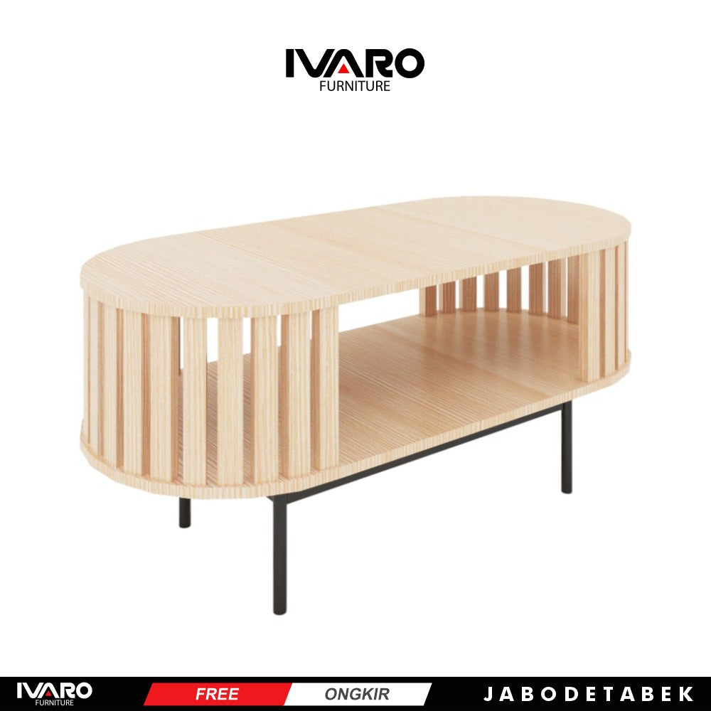 Ivaro Olaf Coffe Table/ Meja Tamu/ Meja Sudut Minimalis