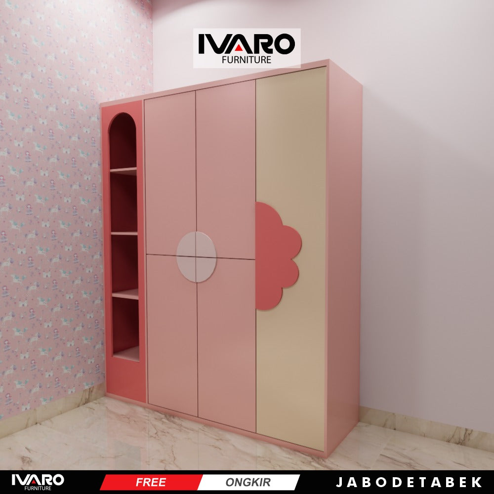 Ivaro Grenda Lemari Pakaian /Kabinet/Lemari Penyimpanan/Lemari Kamar