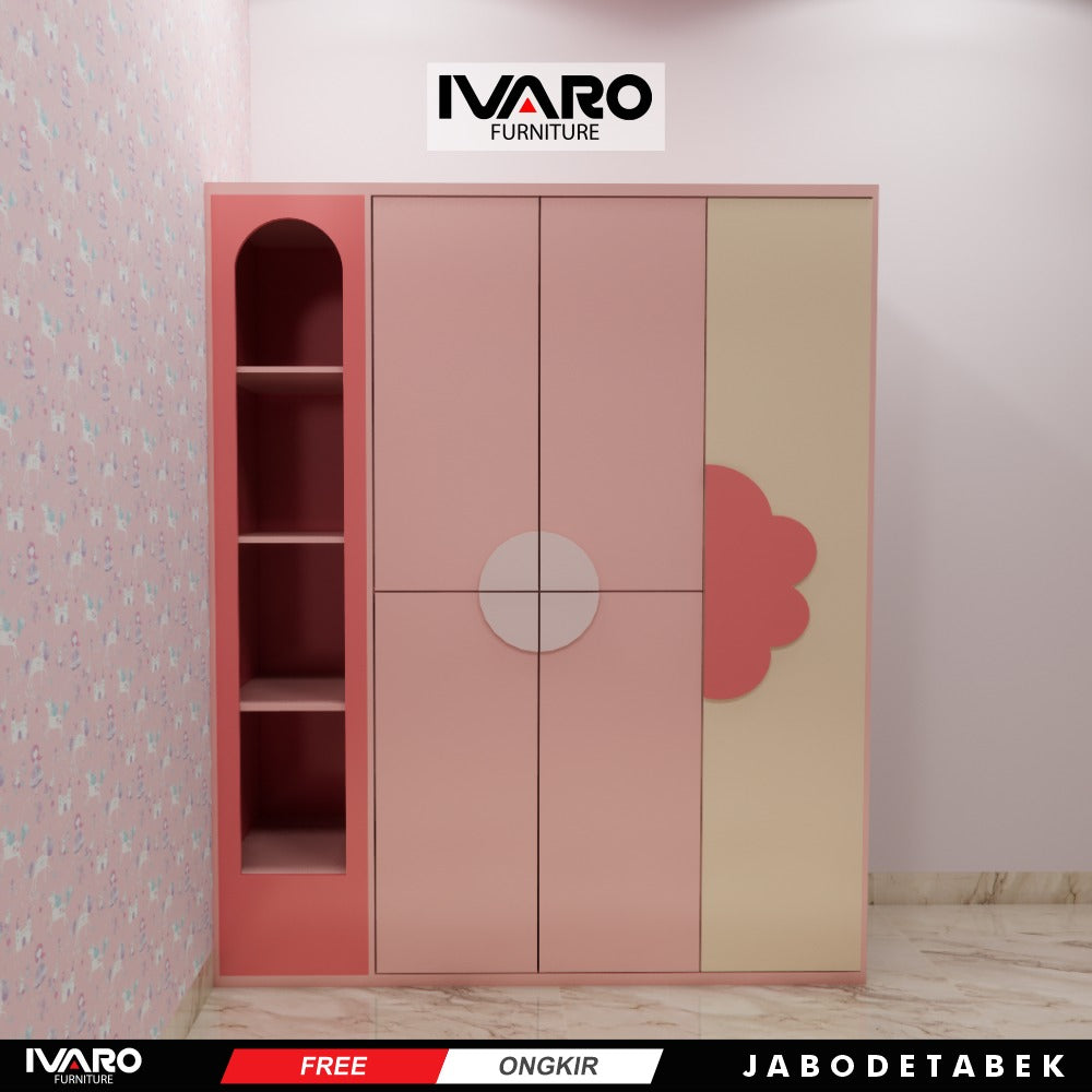 Ivaro Grenda Lemari Pakaian /Kabinet/Lemari Penyimpanan/Lemari Kamar