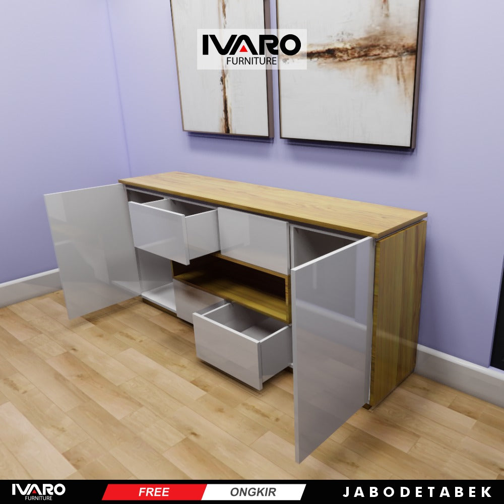 Ivaro Brian Drawer /Rak Serbaguna /Laci Penyimpanan/ Lemari Minimalis