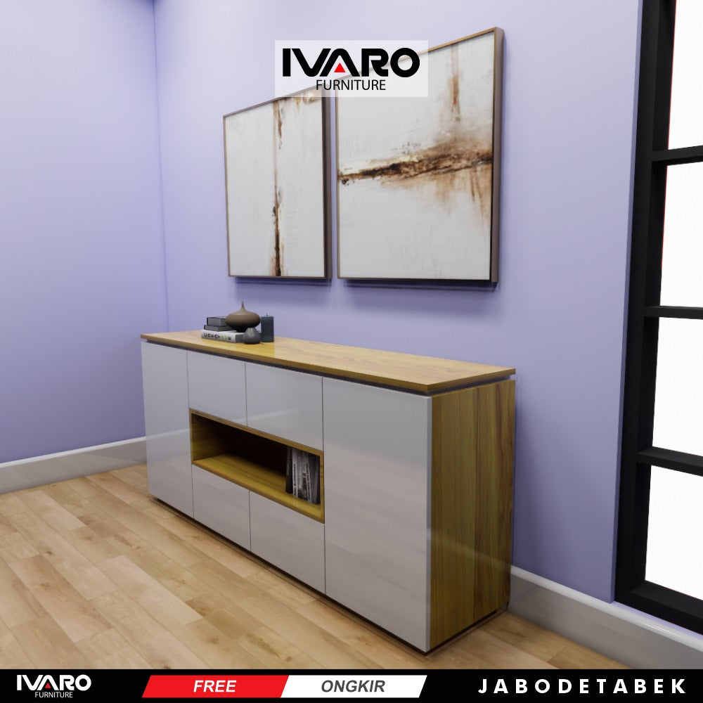 Ivaro Brian Drawer /Rak Serbaguna /Laci Penyimpanan/ Lemari Minimalis