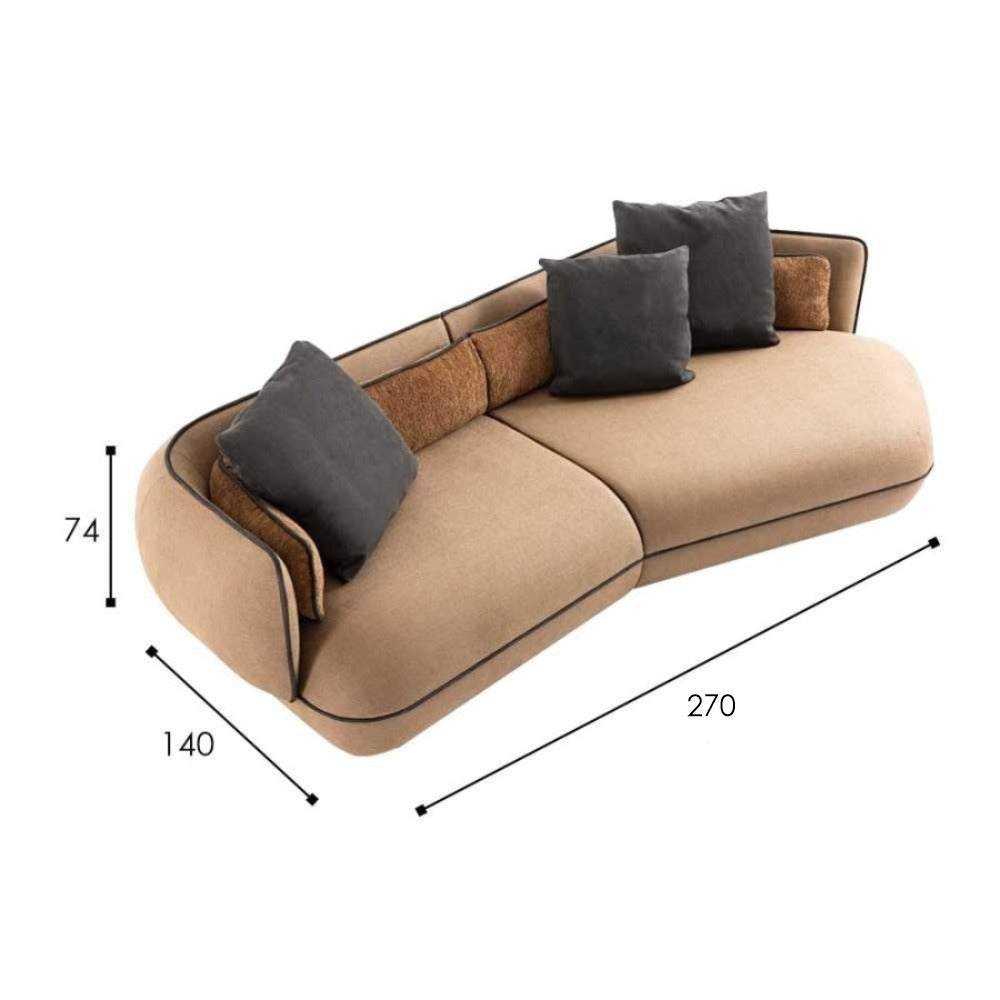 Sofa Seater / Kursi Minimalis / Sofa Ruang Tamu LUCKY IVARO
