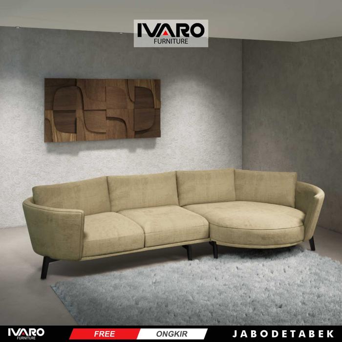 Sofa L /Sofa Sudut/Sofa L Minimalis/Kursi L /Sofa Tamu GHIAN IVARO FURNITURE