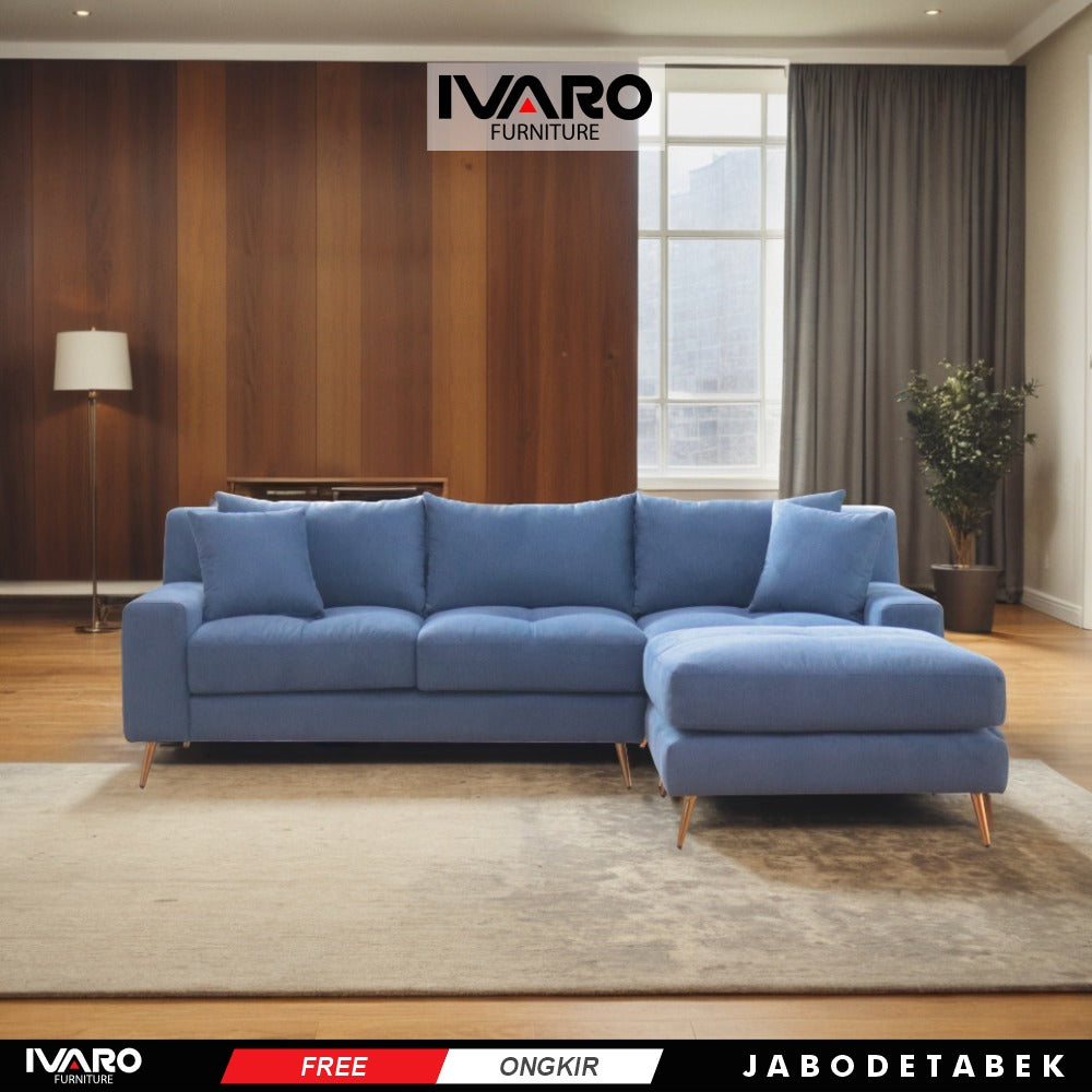 Sofa L /Sofa Sudut/Sofa L Minimalis/Kursi L /Sofa Tamu URBAN IVARO