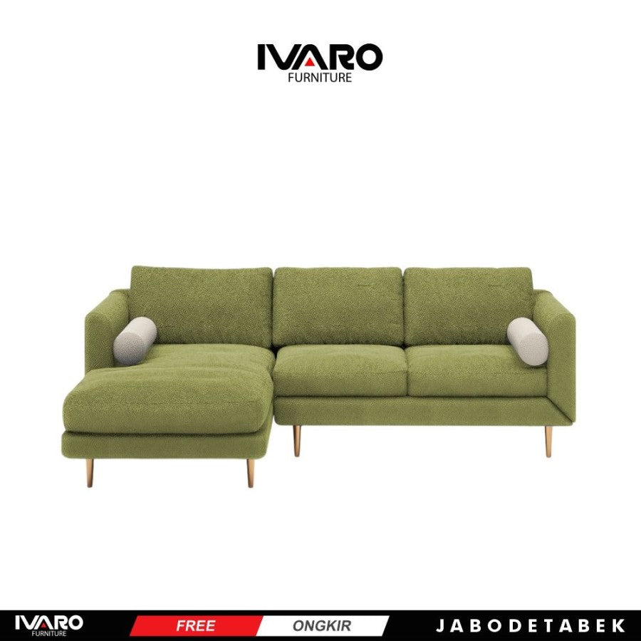 Sofa L /Sofa Sudut/Sofa L Minimalis/Kursi L /Sofa Tamu ALBERT IVARO - Sofa L - SOFA L