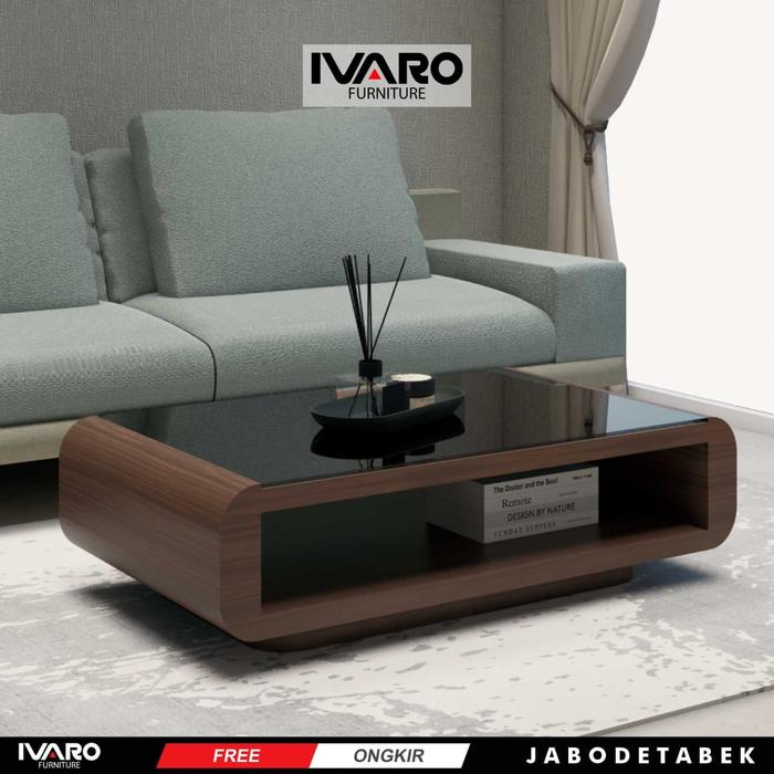 Ivaro Ryal Coffe Table/ Meja Tamu/ Meja Sudut Minimalis