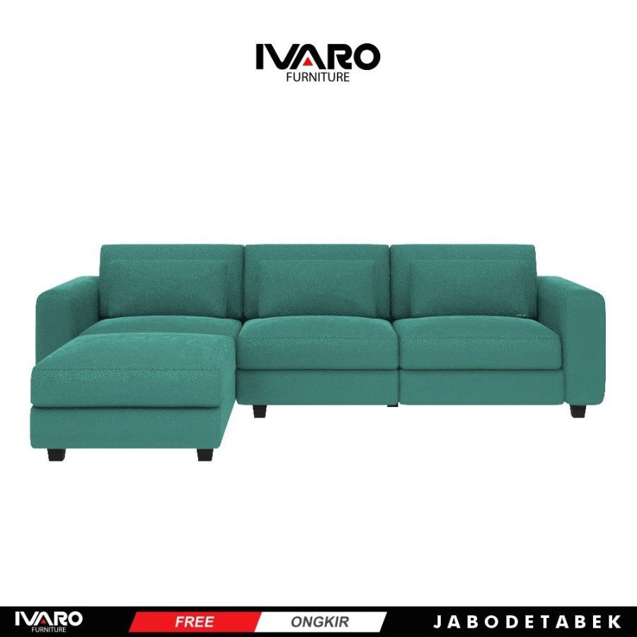 Sofa L /Sofa Sudut/Sofa L Minimalis/Kursi L /Sofa Tamu WEEKLY IVARO - Sofa L - SOFA L - SOFA L