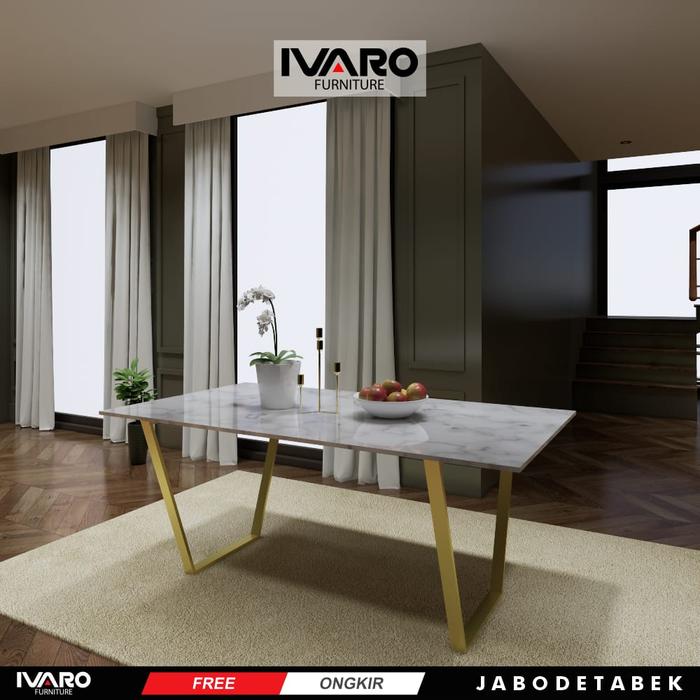 Meja Makan/Table/Meja Minimalis/Serbaguna Asila Ivaro