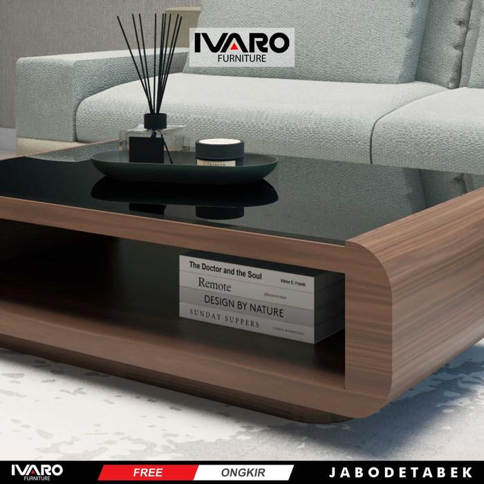 Ivaro Ryal Coffe Table/ Meja Tamu/ Meja Sudut Minimalis