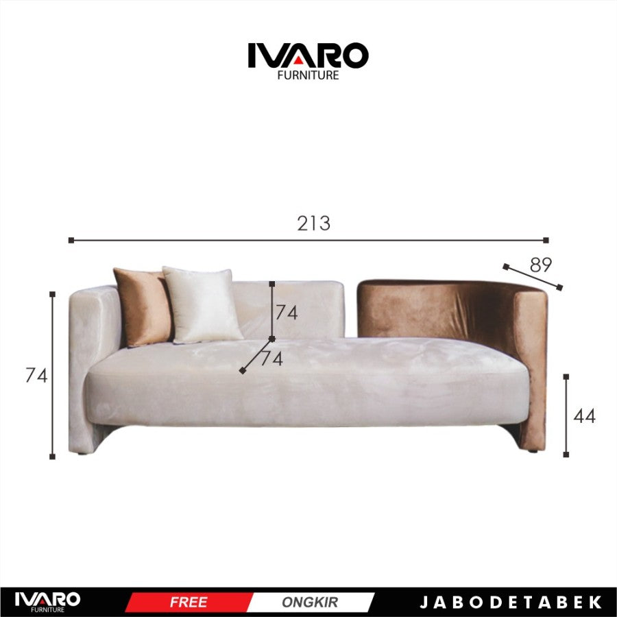 Sofa Seater / Kursi Minimalis / Sofa Ruang Tamu JENNY IVARO