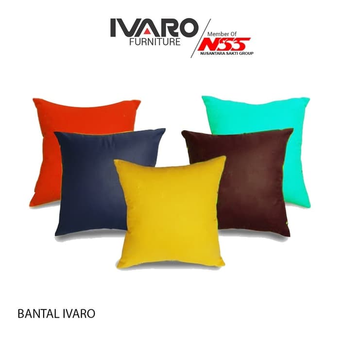 Sofa Bantal /Pillow/Kain/Kulit/Random/Polos/Motif YASMIN IVARO
