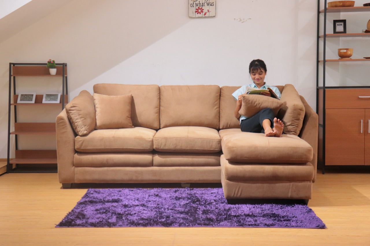 Sofa L /Sofa Sudut/Sofa L Minimalis/Kursi L /Sofa Tamu MILLER IVARO - Sofa L