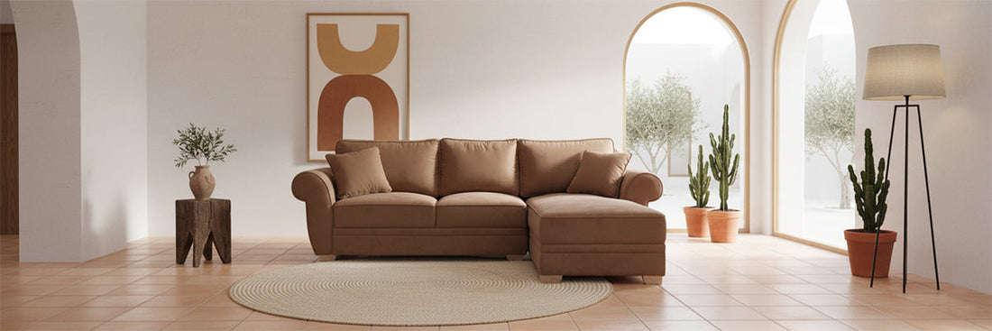 Sofa L Moss: Sofa L Minimalis Kekinian untuk Rumah Modern