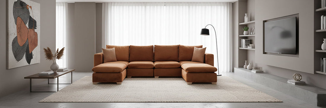 Sofa L Protonema: Sofa Besar untuk Keluarga Besar yang Nyaman & Stylish