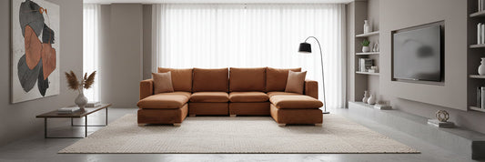 Sofa L Protonema: Sofa Besar untuk Keluarga Besar yang Nyaman & Stylish