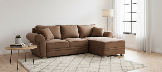 Sofa L Moss, Bikin Ruang Tamu Minimalis Makin Stylish