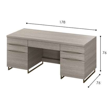 Meja Kerja / Office Table / Meja Minimalis Runils Ivaro