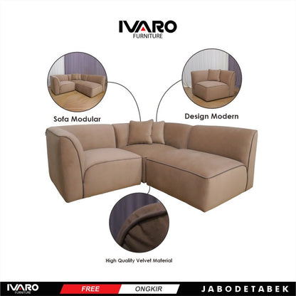 Sofa Seater /Sofa Modular/ Sofa Ruang Tamu AMARILO IVARO