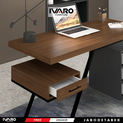 Meja Kerja/Office Table/ Meja Minimalis CAVAN IVARO