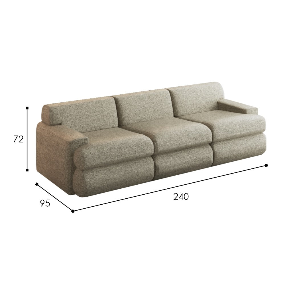 Sofa Seater / Kursi Minimalis / Sofa Ruang Tamu ASH IVARO