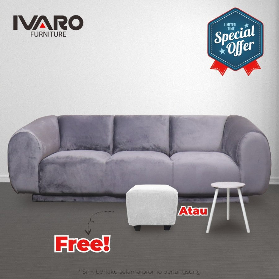 Sofa Seater / Kursi Minimalis / Sofa Ruang Tamu MELONA IVARO