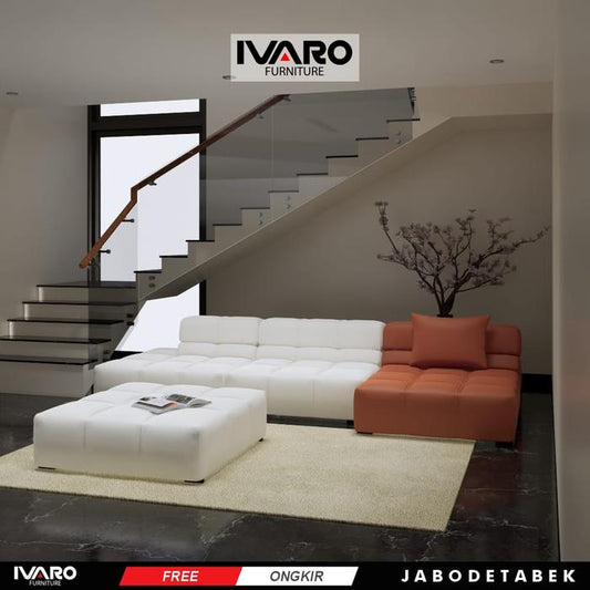 Sofa L /Sofa Sudut/Sofa L Minimalis/Kursi L /Sofa Tamu BILIANA IVARO FURNITURE