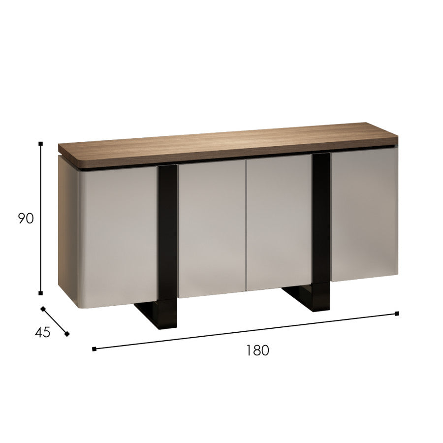 Credenza / Laci Penyimpanan /Meja Sudut /Meja Minimalis Quirko Ivaro