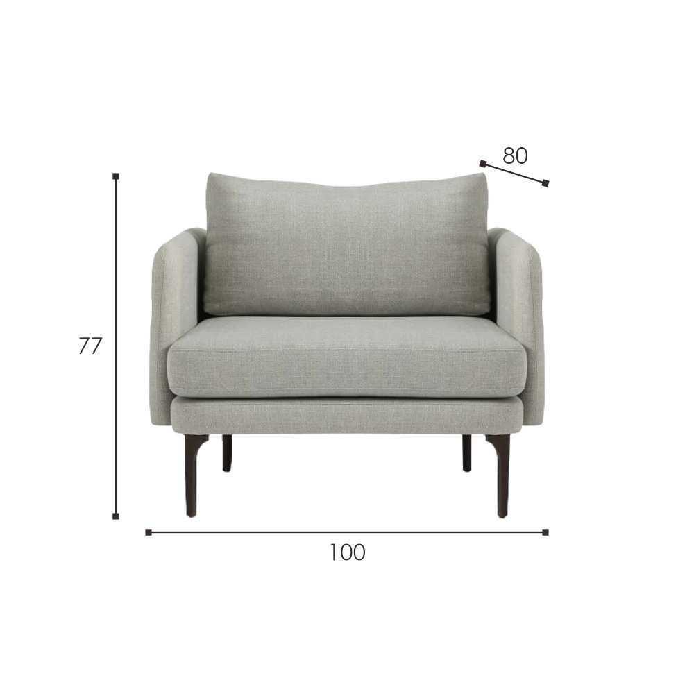 Sofa Seater / Kursi Minimalis / Sofa Ruang Tamu AUBURN IVARO