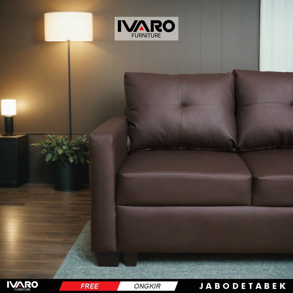 Sofa L /Sofa Sudut/Sofa L Minimalis/Kursi L /Sofa Tamu SENNOV IVARO