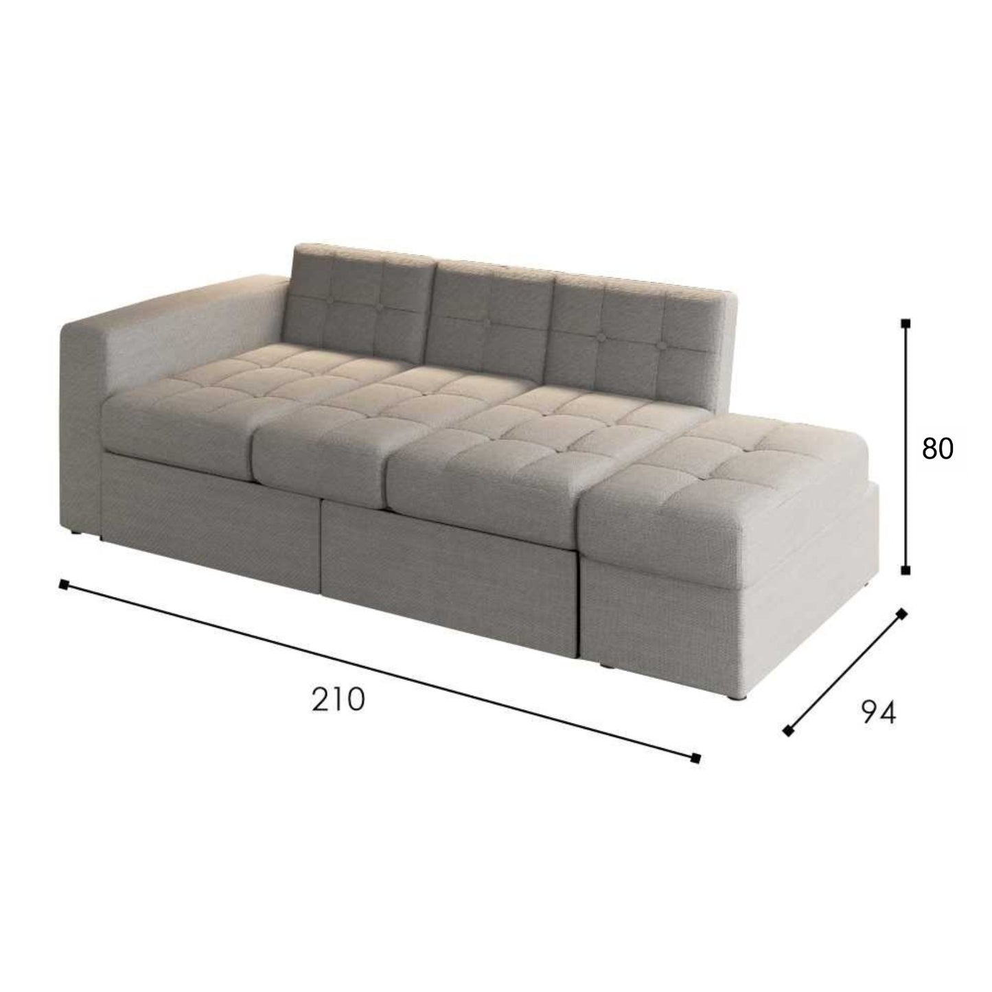 Sofa Seater / Kursi Minimalis / Sofa Ruang Tamu YUCKY IVARO