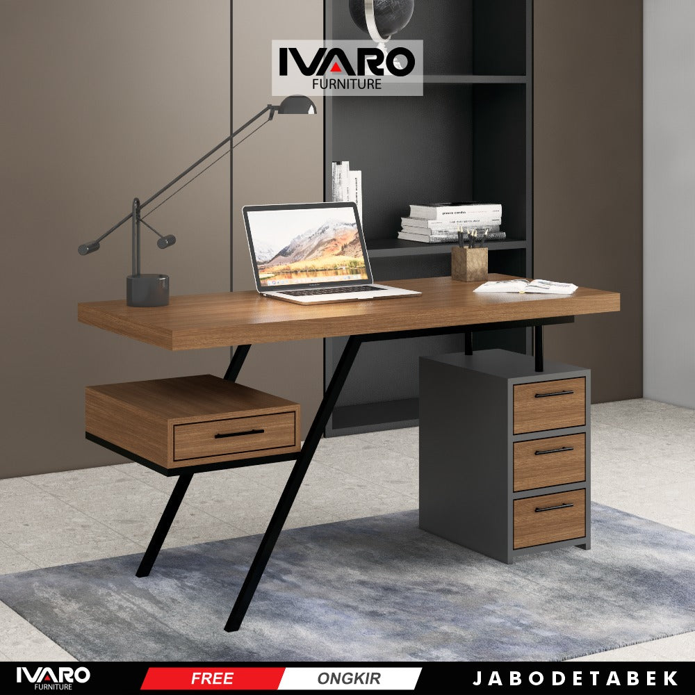 Meja Kerja/Office Table/ Meja Minimalis CAVAN IVARO