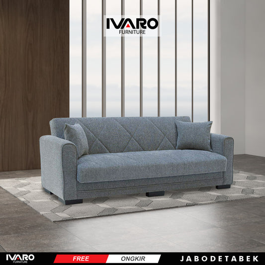 Sofa BED / Sofa Tidur / Sofa Kasur /SofaBed / Reklening ZYRA IVARO